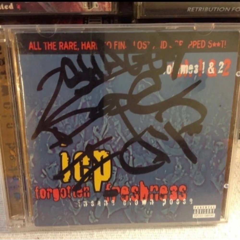 Shaggy 2 Dope Autographed Insane Clown Posse CD -
